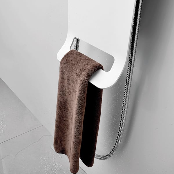 Στήλη Ντους-Υδρομασάζ Icos Astrea White Matt